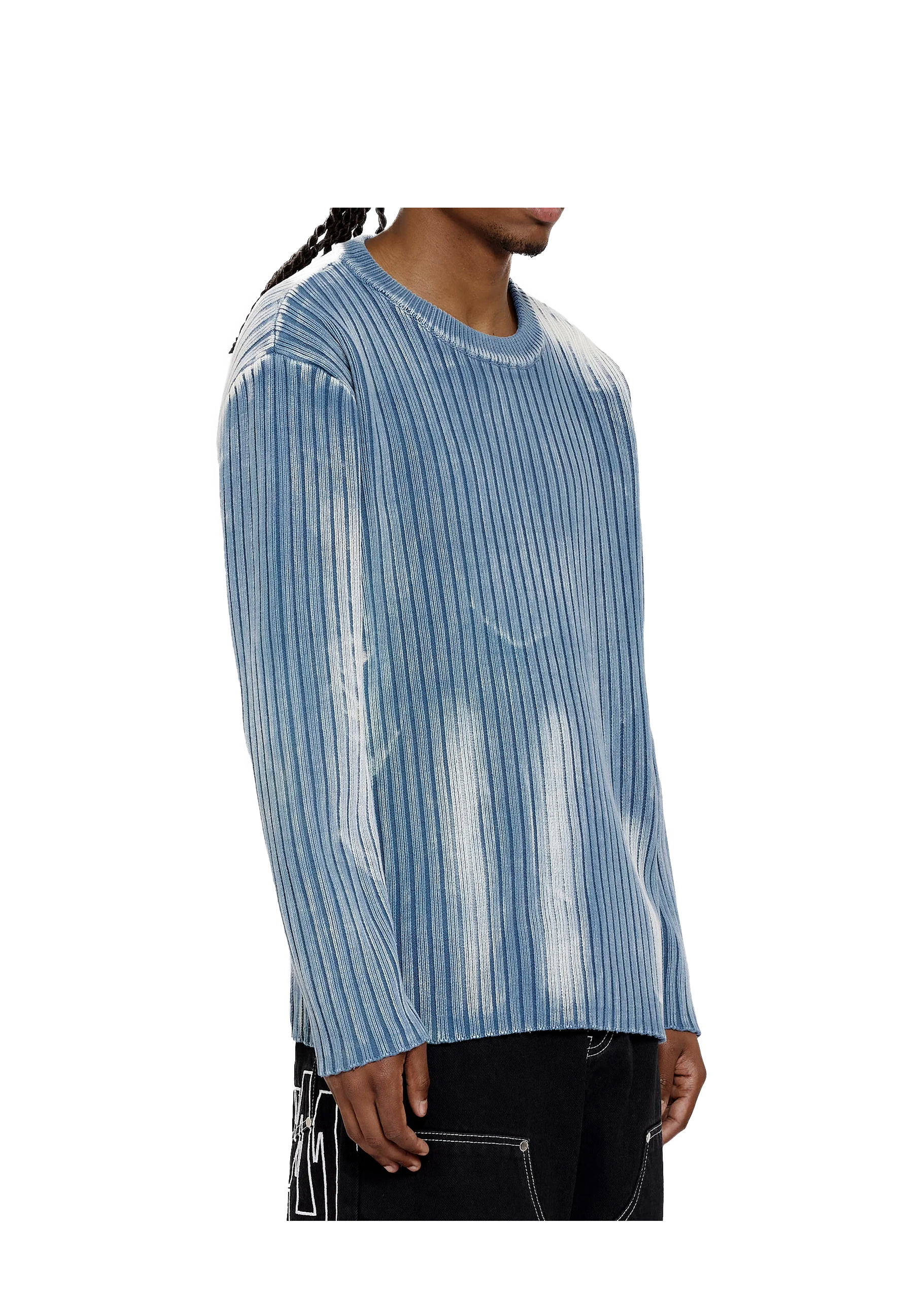 SPRAY KNIT in BLUE