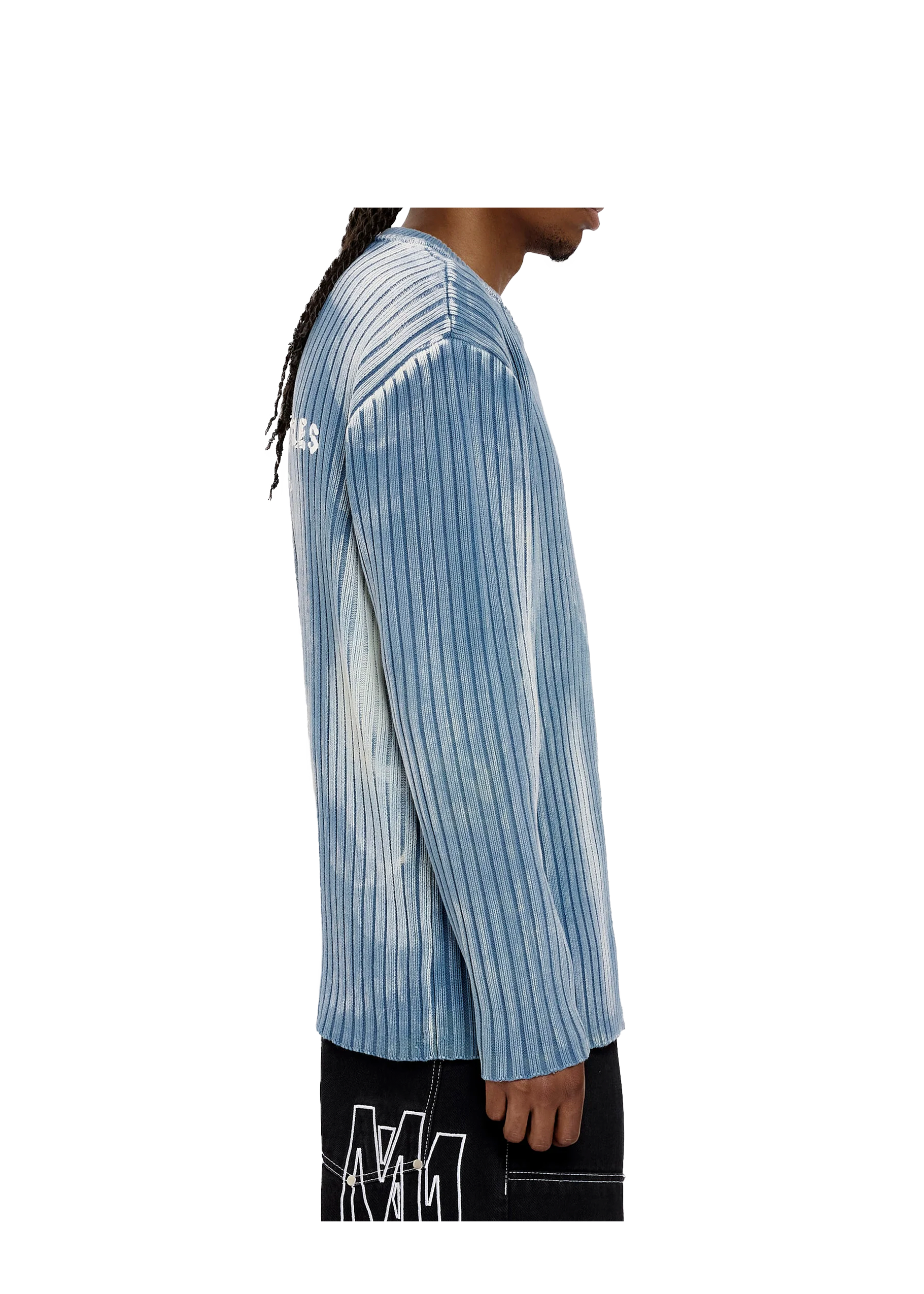 SPRAY KNIT in BLUE