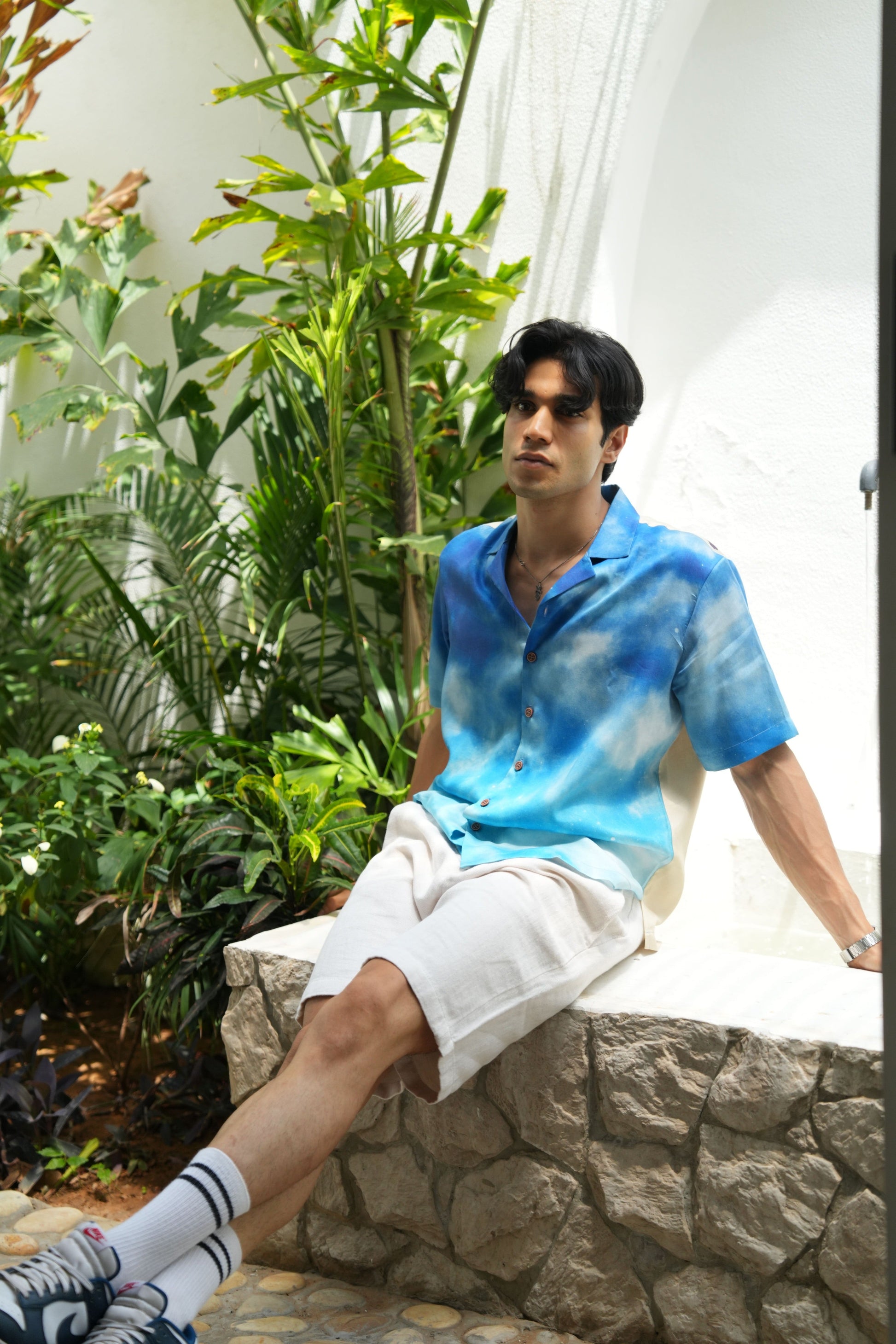 Jungle Guardian Relaxed Fit Cuban Collar Shirt