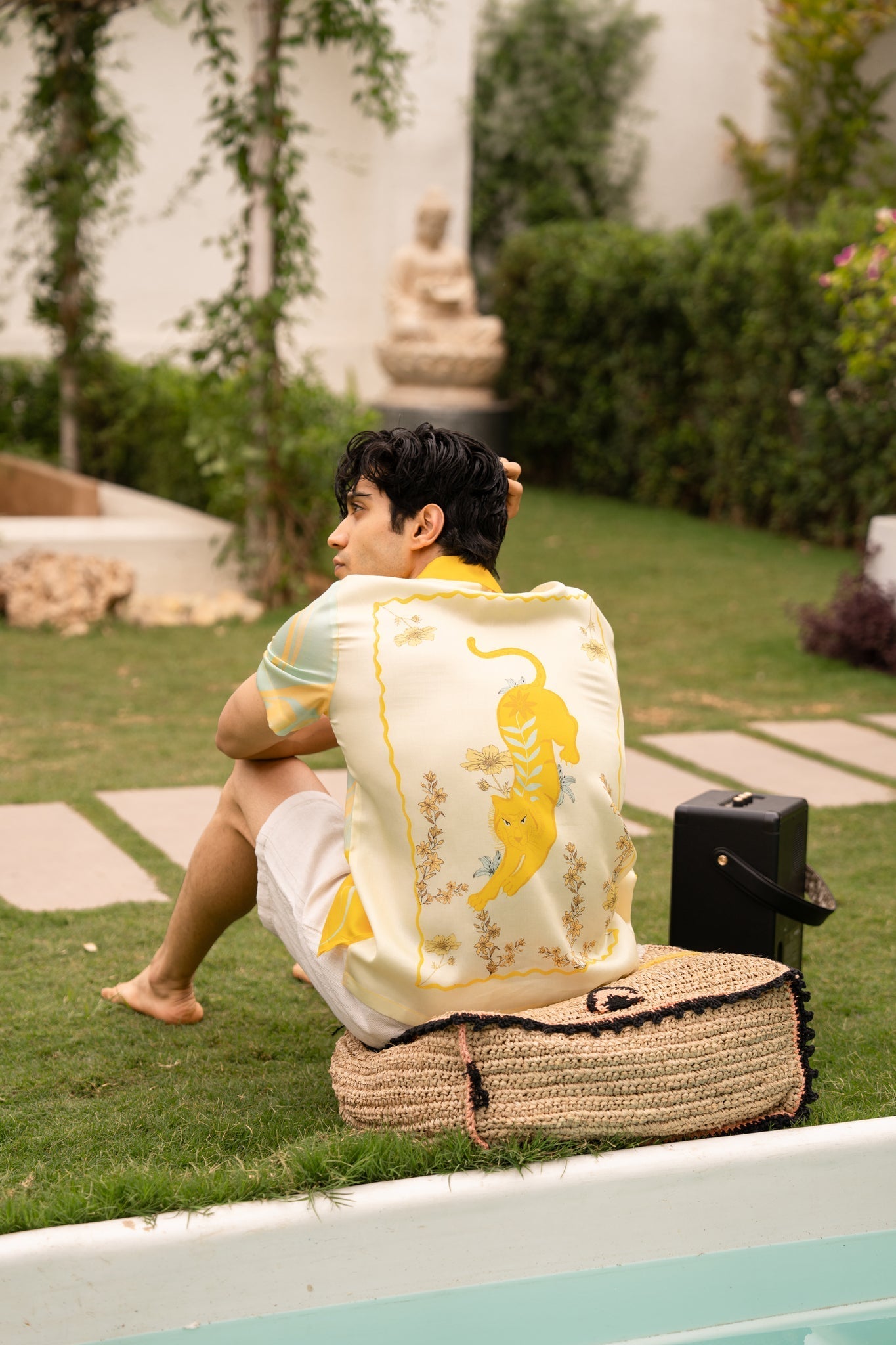 Sunwave Breeze Relaxed Fit Cuban Collar Shirt