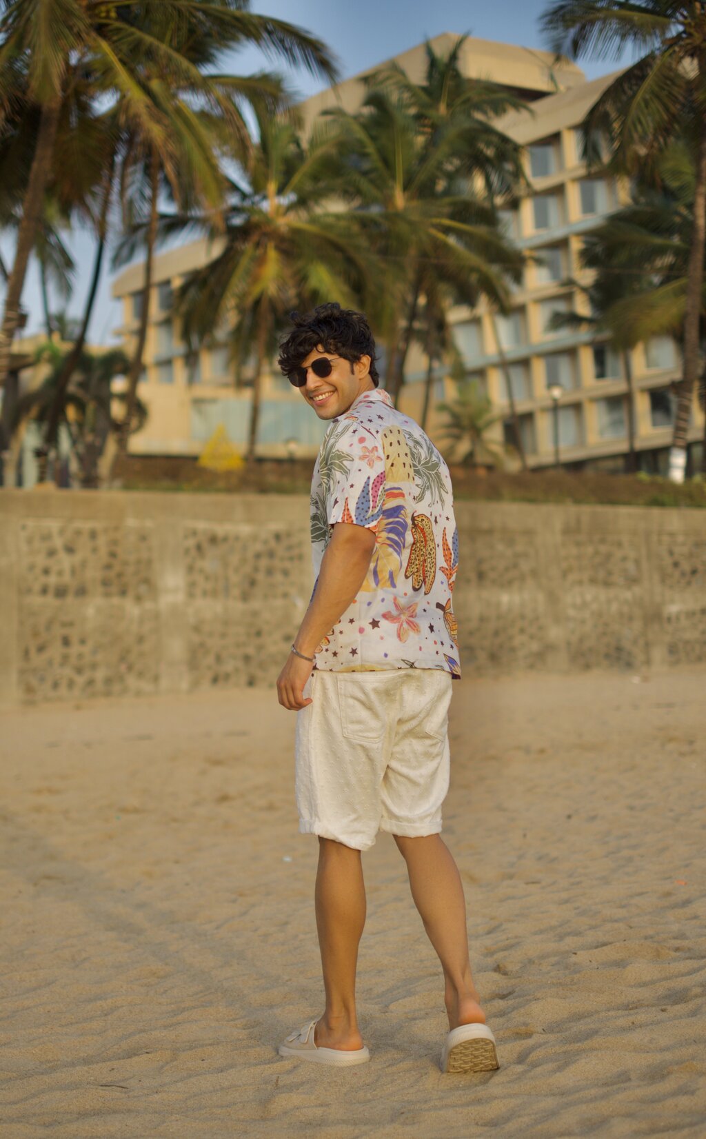 Tropical Euphoria Relaxed Fit Cuban Collar Shirt