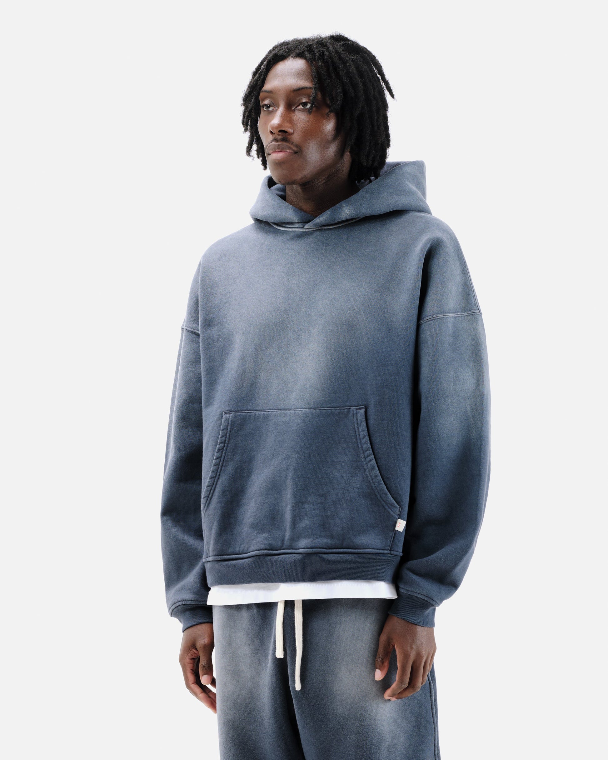 SUN FADE HOODIE - BLUEBERRY