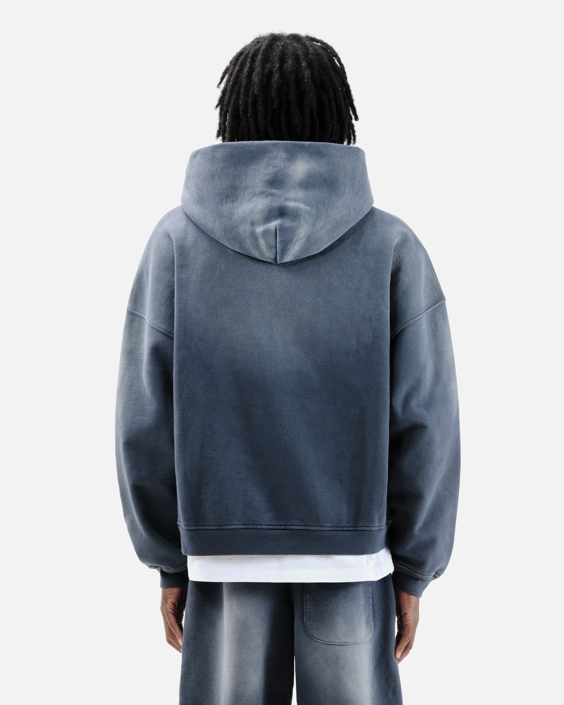 SUN FADE HOODIE - BLUEBERRY