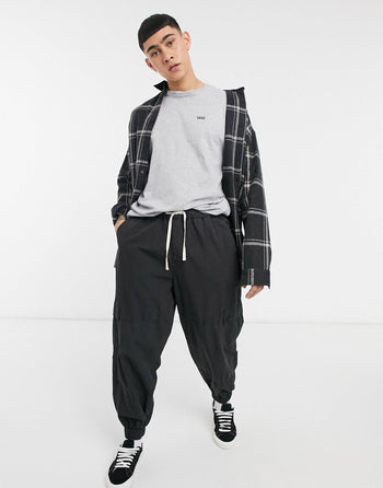 T-SHIRT WITH SMALL LOGO IN GREY