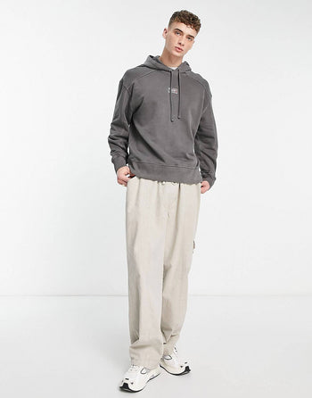 PREMIUM HALF ZIP RIBBED KNIT JUMPER IN BROWN