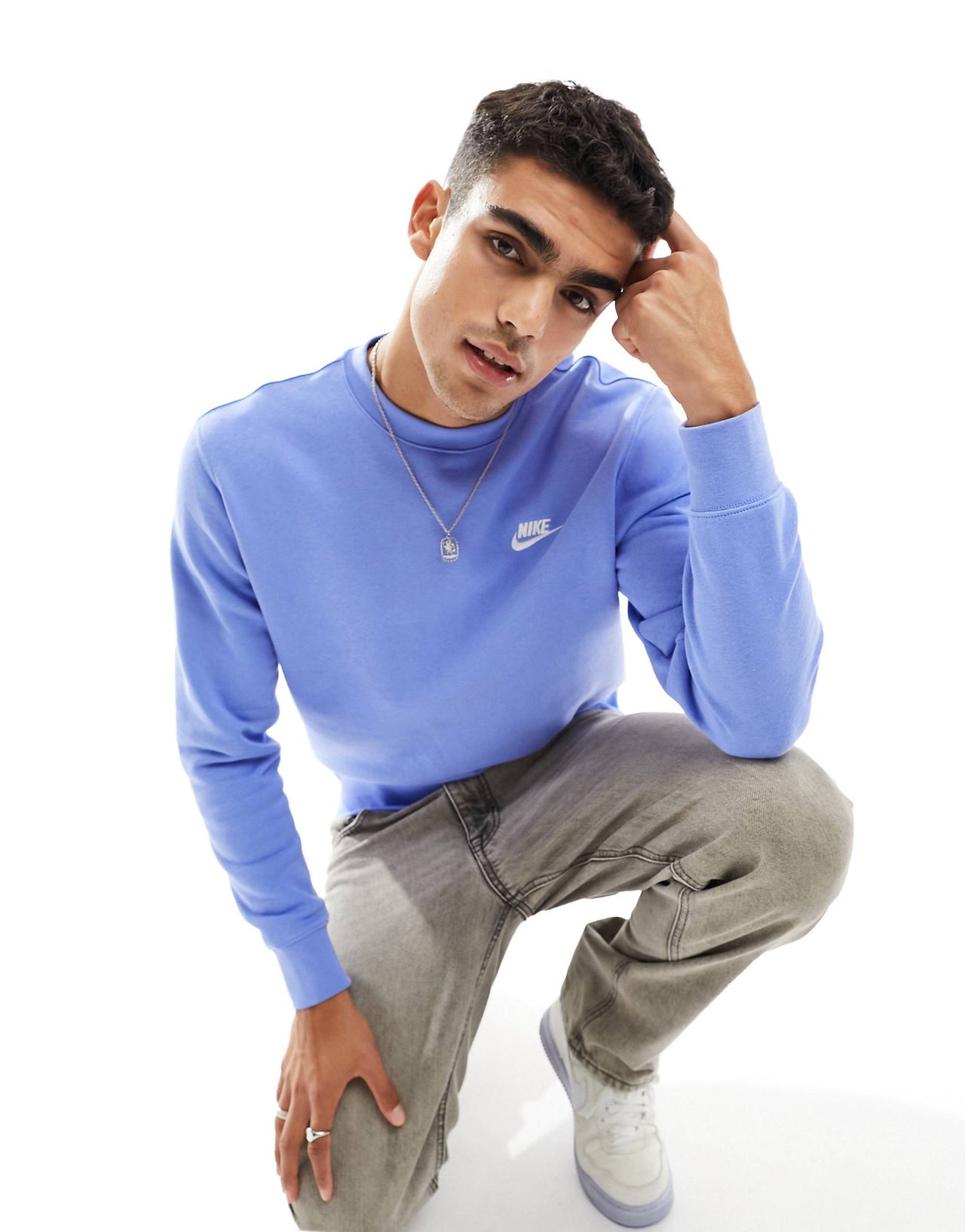 CLUB SWEATSHIRT IN BLUE