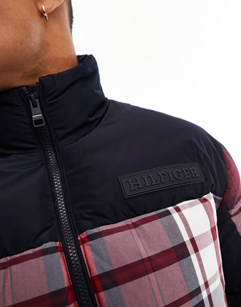 NEW YORK CHECK PUFFER JACKET IN CHECK
