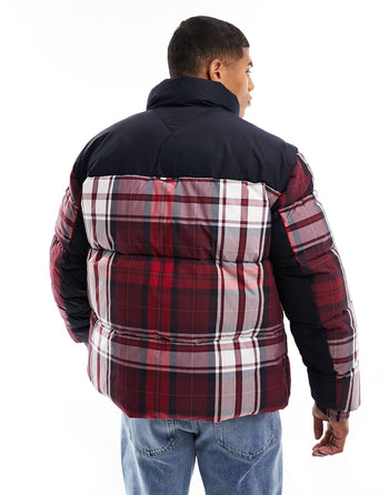 NEW YORK CHECK PUFFER JACKET IN CHECK