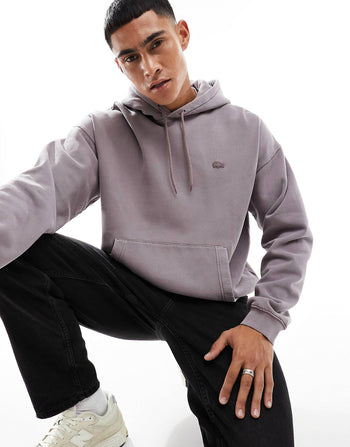 PREMIUM HOODIE IN WASHED PURPLE