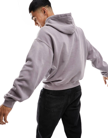 PREMIUM HOODIE IN WASHED PURPLE