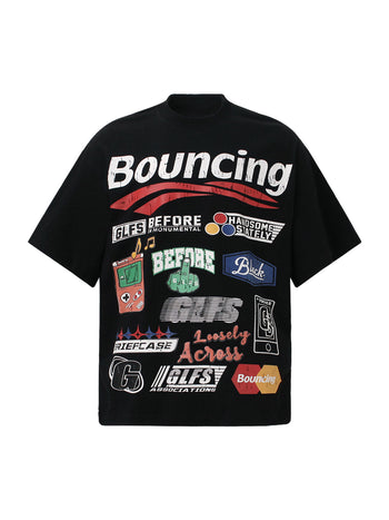 Street Graphic Print T-Shirt - 2415