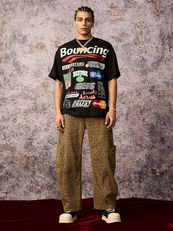 Street Graphic Print T-Shirt - 2415
