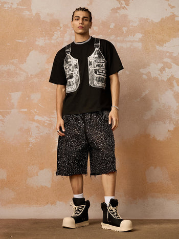 Jacket Print Graphic T-Shirt