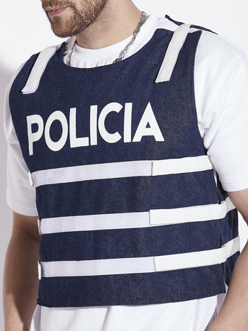 Dark Wash Policia Tactical Jacket