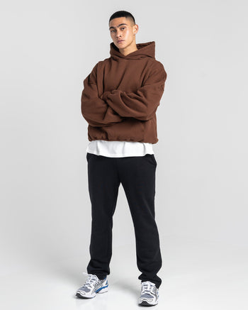HEAVYWEIGHT HOODIE - BROWN