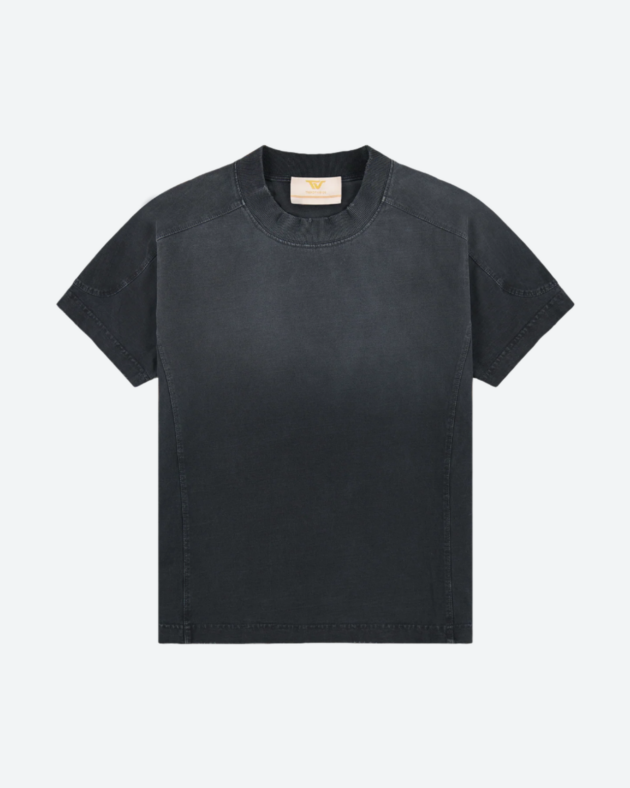 Black Washed Slim Tee
