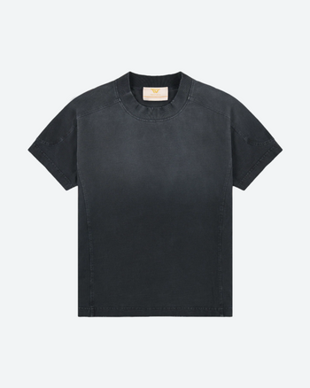 Black Washed Slim Tee