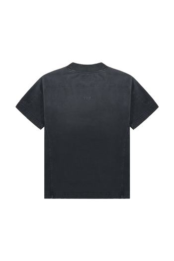 Black Washed Slim Tee