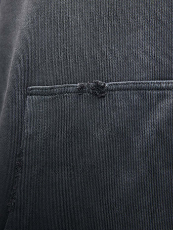 COLOR GRADIENT HOODIE - WASHED BLACK