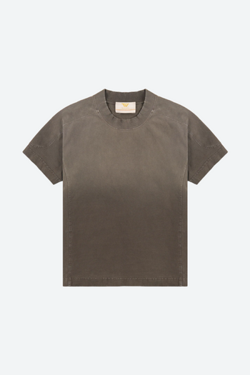 Brown Washed Slim Tee