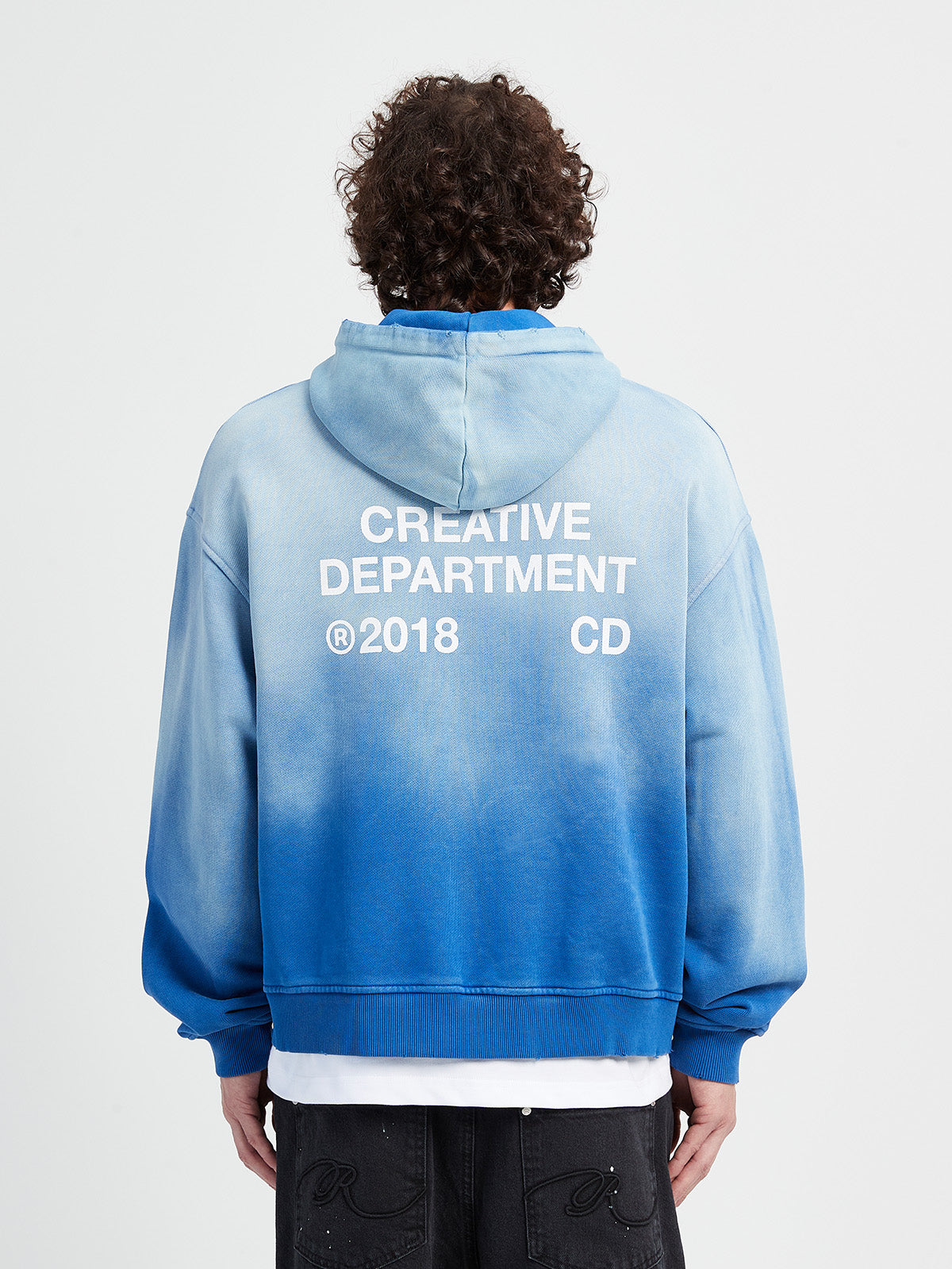CREATIVE DEPT HOODIE - FADED BLUE