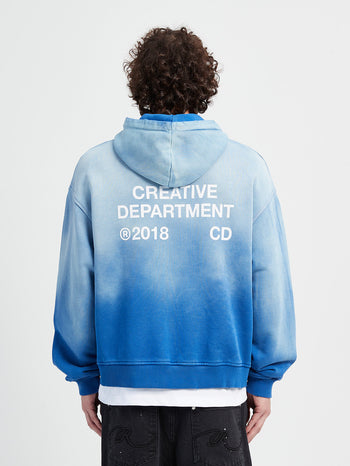 CREATIVE DEPT HOODIE - FADED BLUE