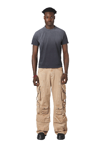 Black Washed Slim Tee