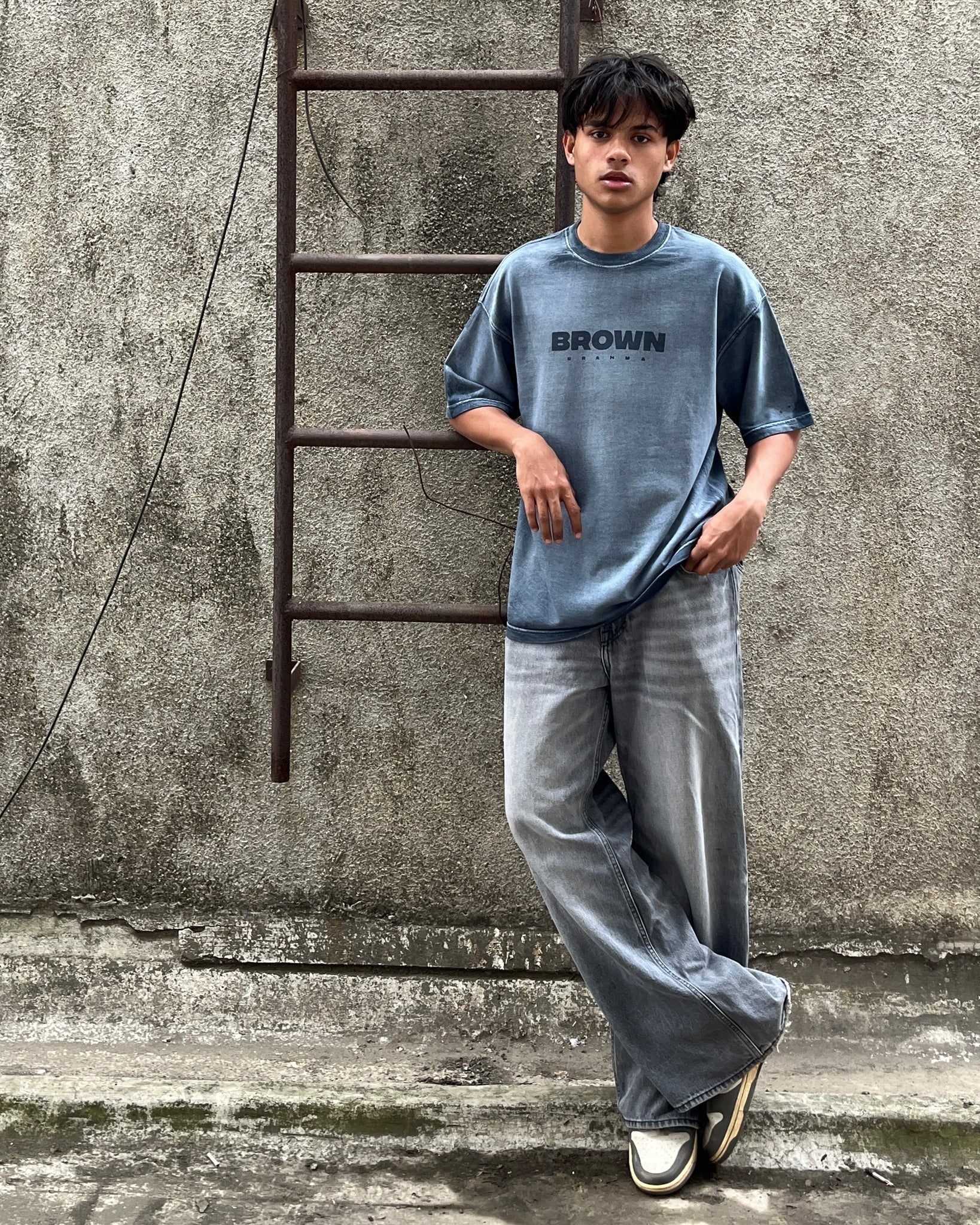 Ocean Blue // Box fit Oversized Unisex T-shirt