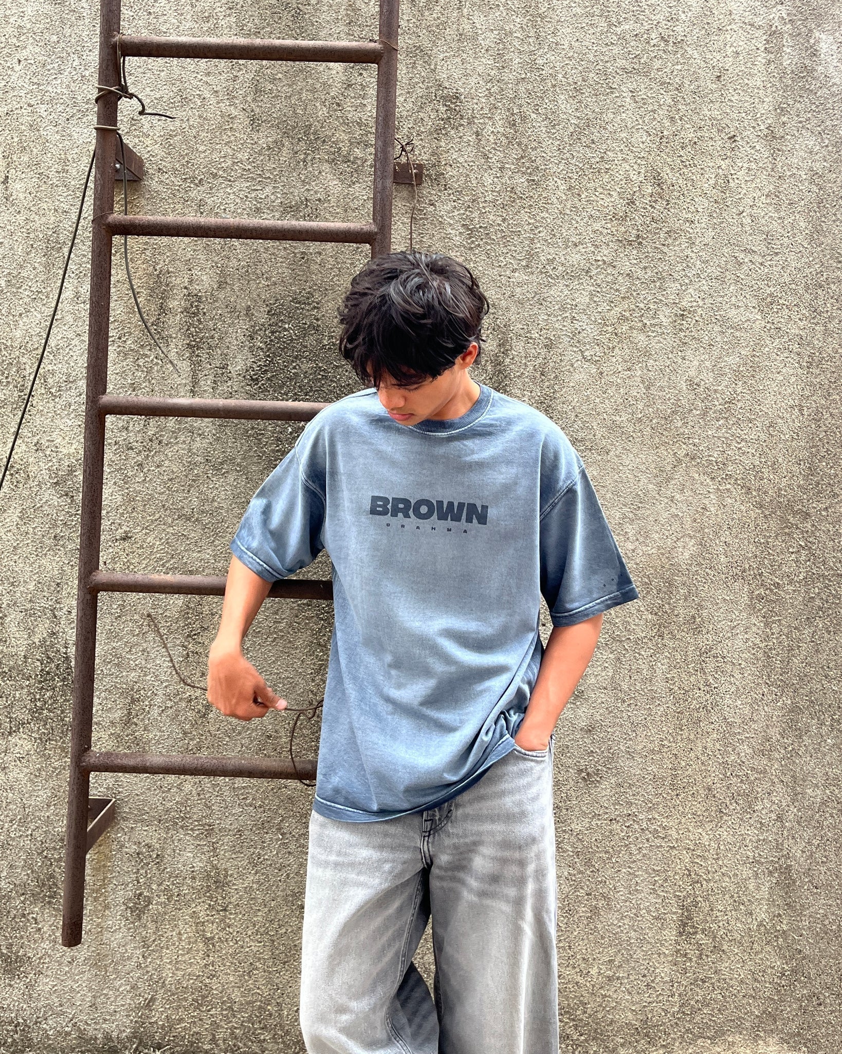 Ocean Blue // Box fit Oversized Unisex T-shirt