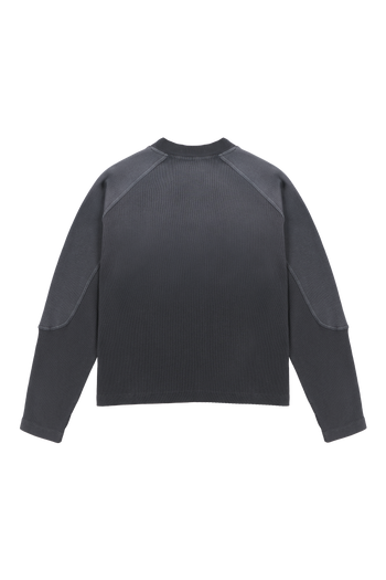 Anthracite Waffle Longsleeve