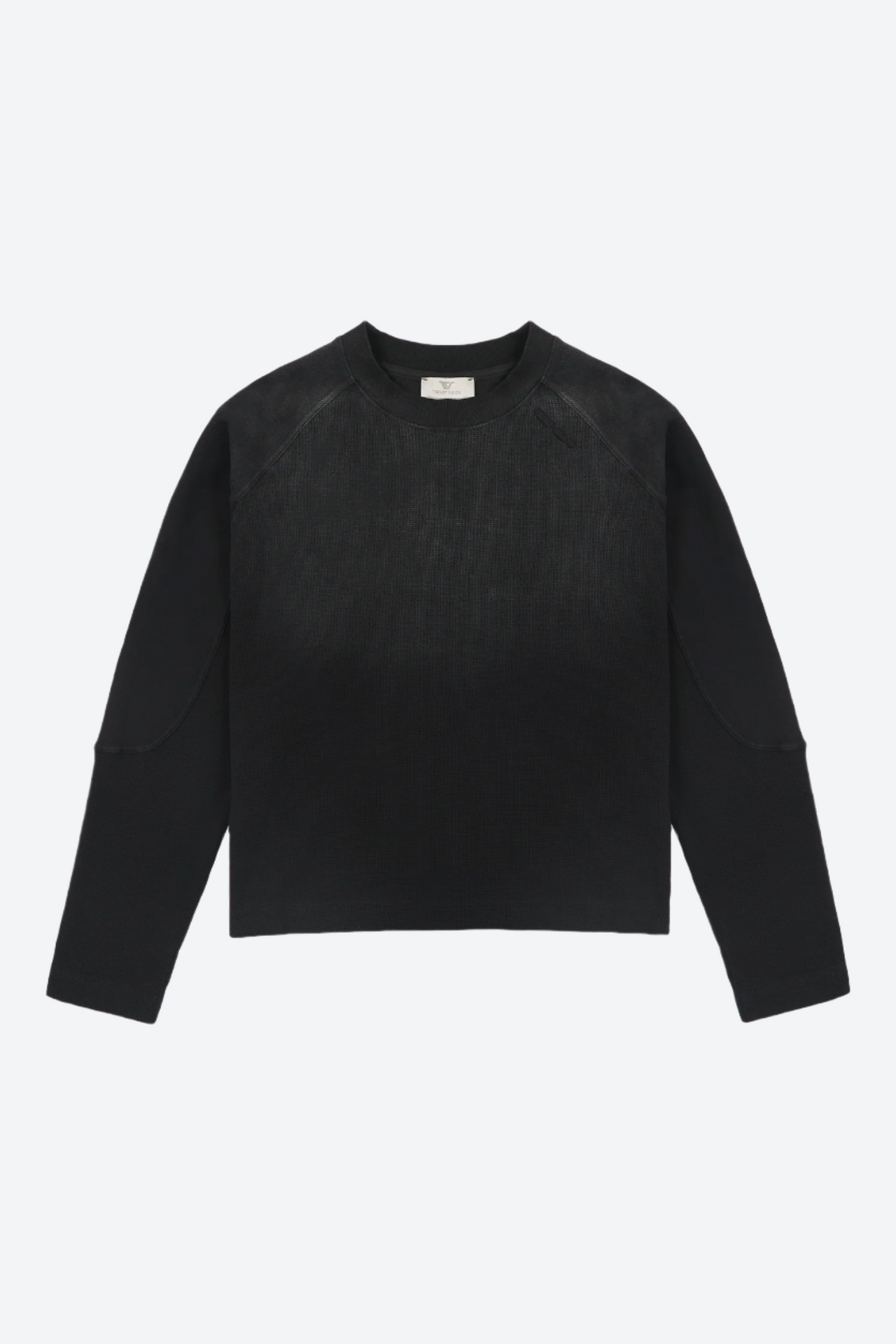 Black Waffle Longsleeve