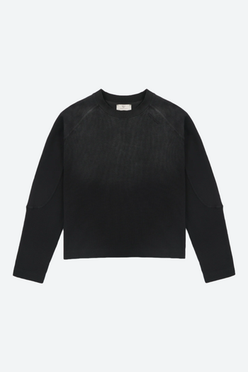 Black Waffle Longsleeve