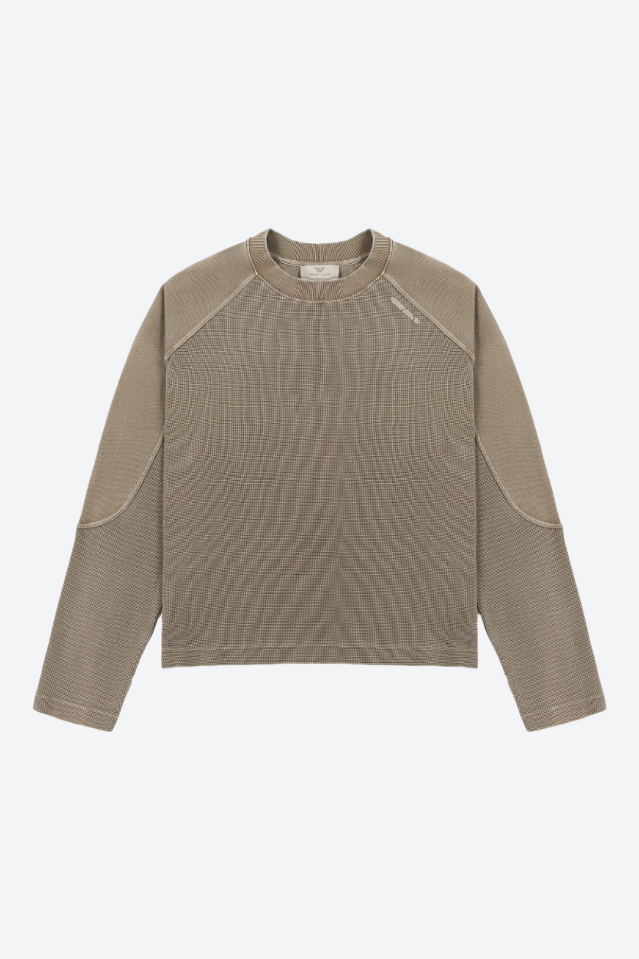 Mud Brown Waffle Longsleeve