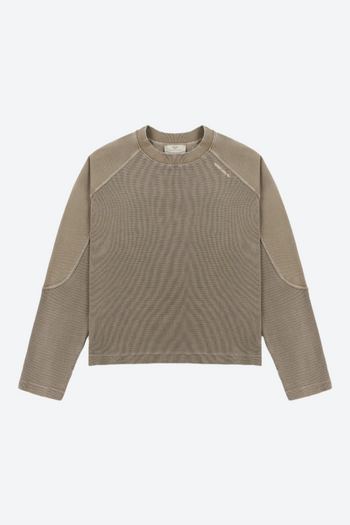 Mud Brown Waffle Longsleeve