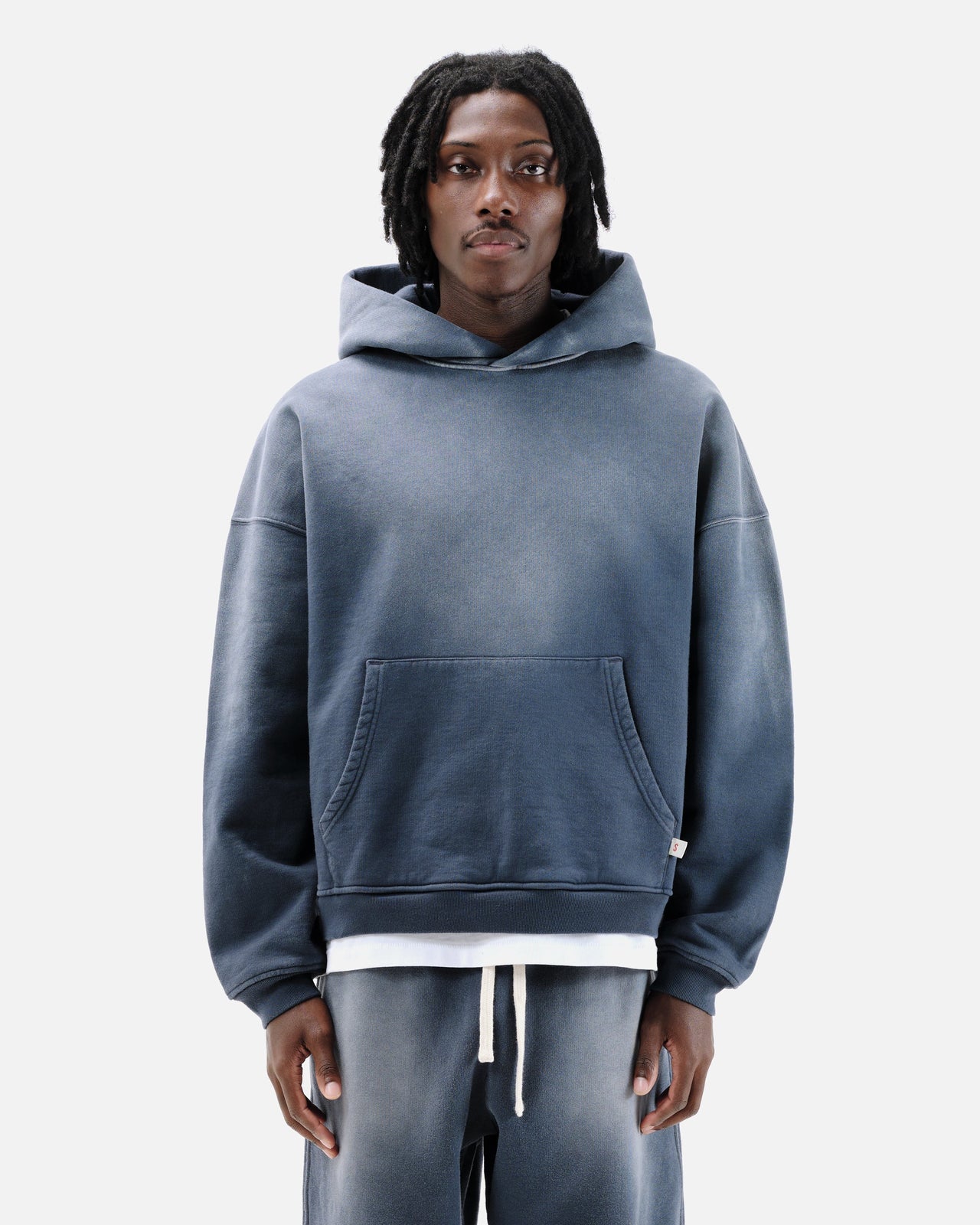 SUN FADE HOODIE - BLUEBERRY