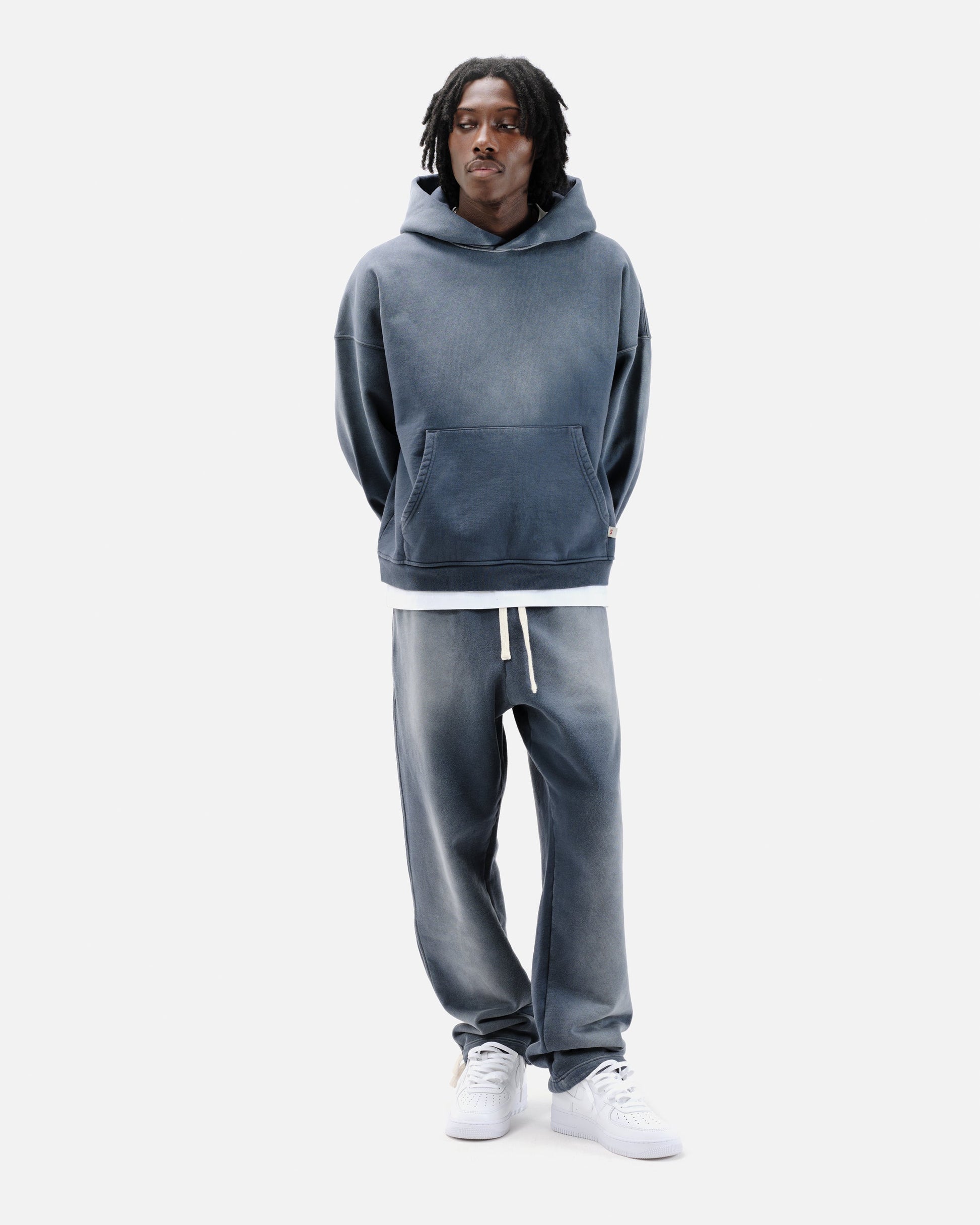SUN FADE HOODIE - BLUEBERRY