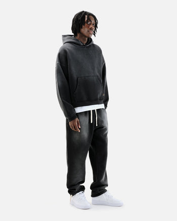 SUN FADE HOODIE - BLACK