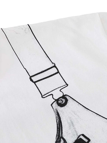 Jacket Print Graphic T-Shirt