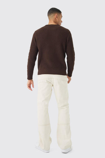 Regular Cable Knit Sweater