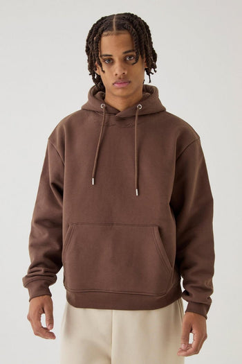 Smart Oversized Boxy Super Heavyweight Puff Print Hoodie
