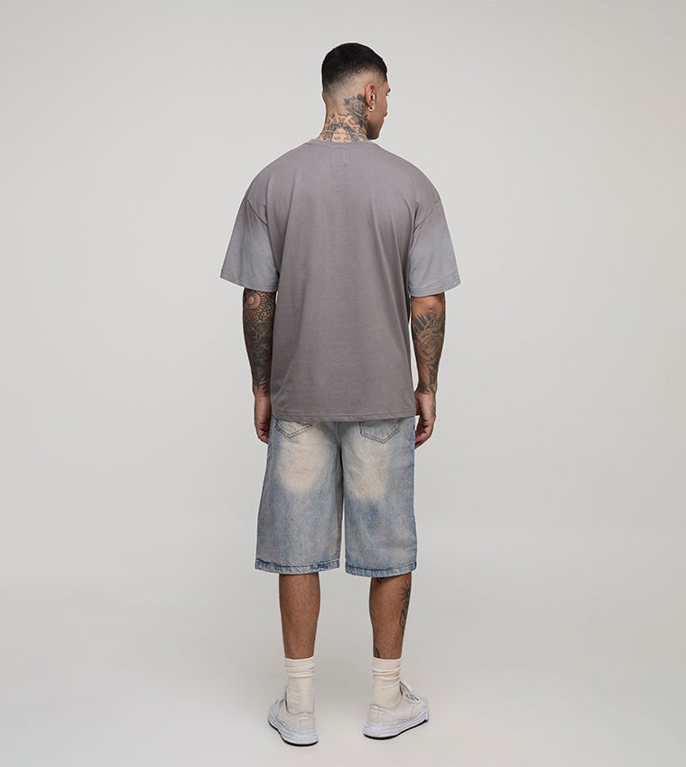 Tall Spray Wash Oversized T-Shirt