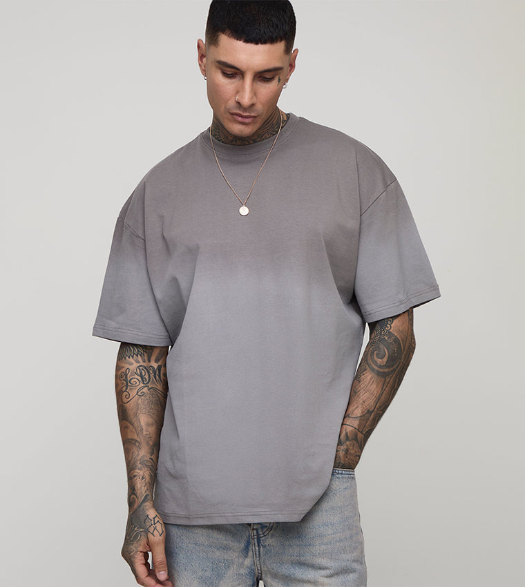 Tall Spray Wash Oversized T-Shirt
