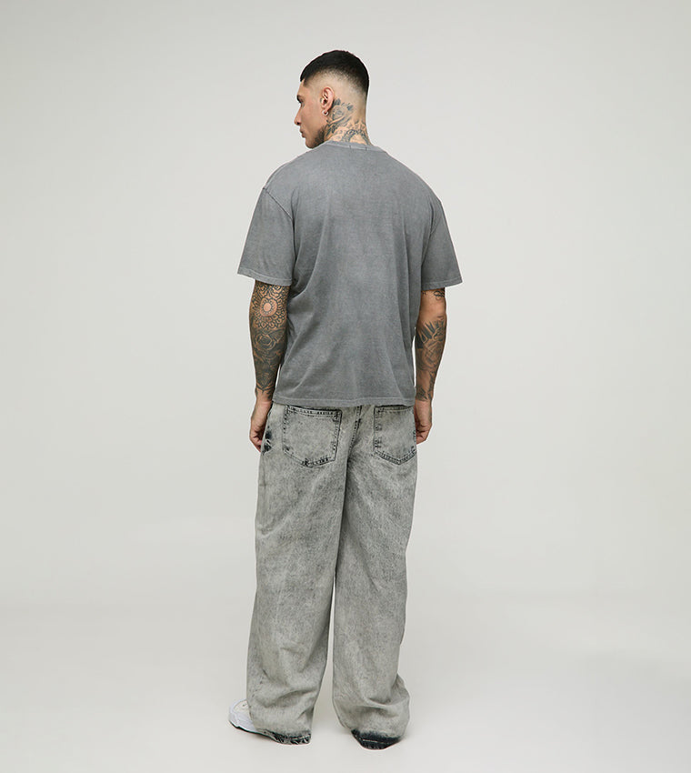 Tall Renaissance Print Oversized T-Shirt