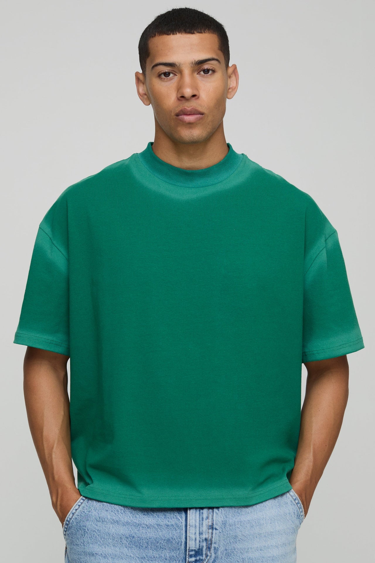 Washed Oversized Seam T-Shirt