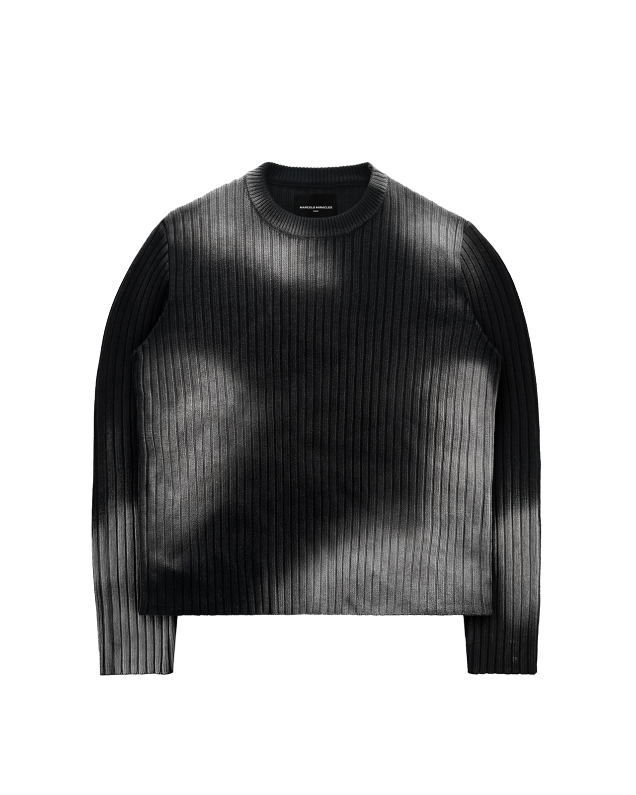 SPRAY KNIT in BLACK