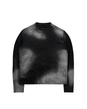 SPRAY KNIT in BLACK
