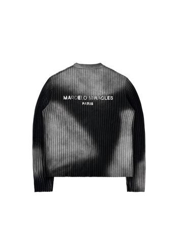 SPRAY KNIT in BLACK