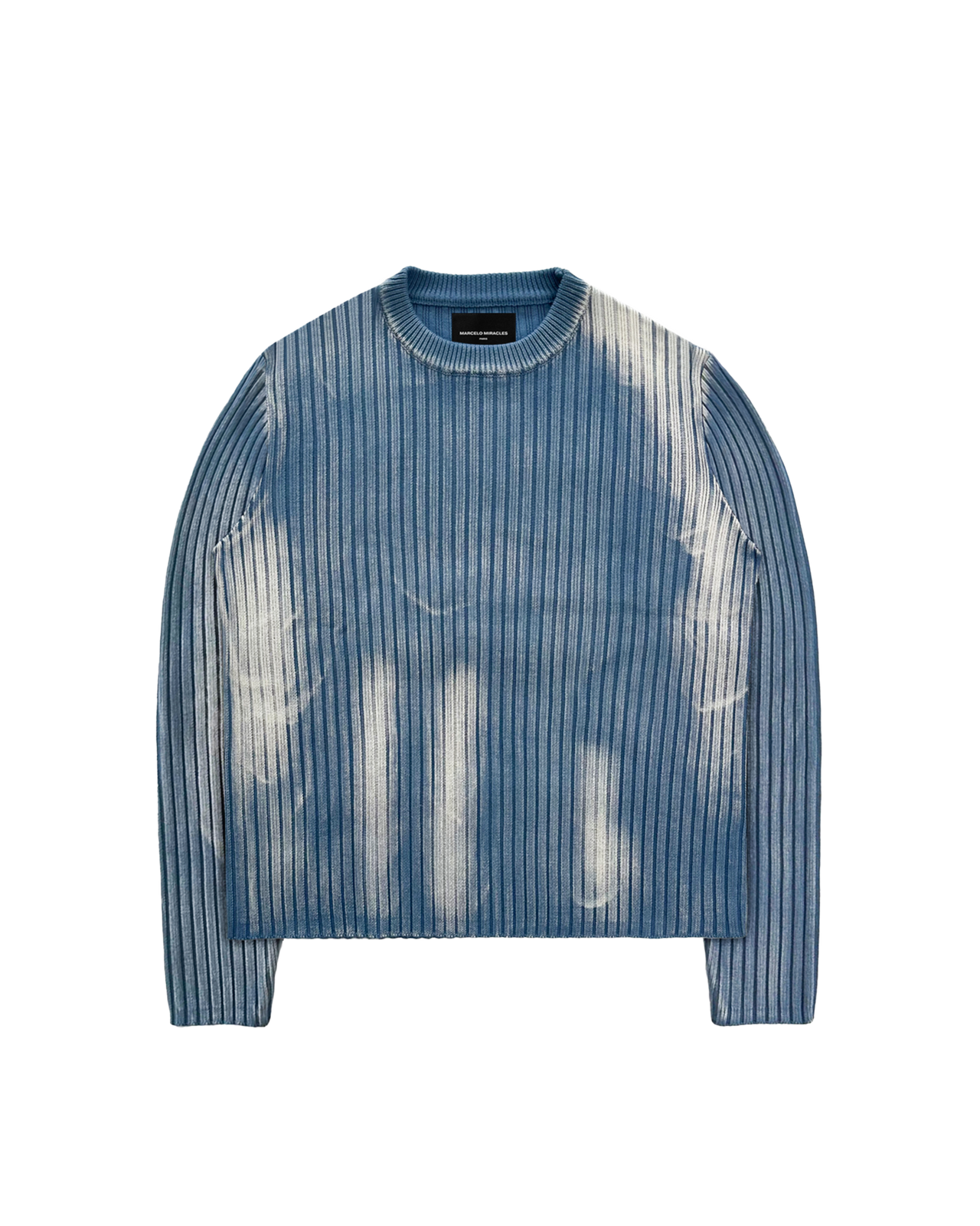 SPRAY KNIT in BLUE