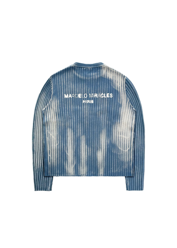 SPRAY KNIT in BLUE