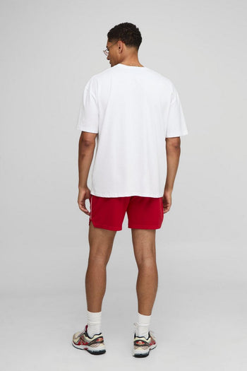 White Amalfi Coast Puff Print Lobster T-Shirt